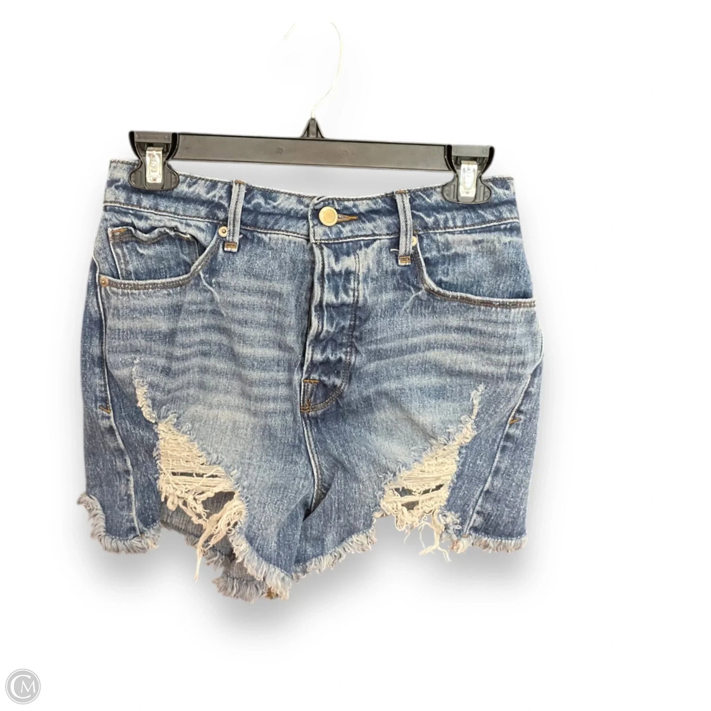Shorts By Good American In Blue Denim, Size: 2