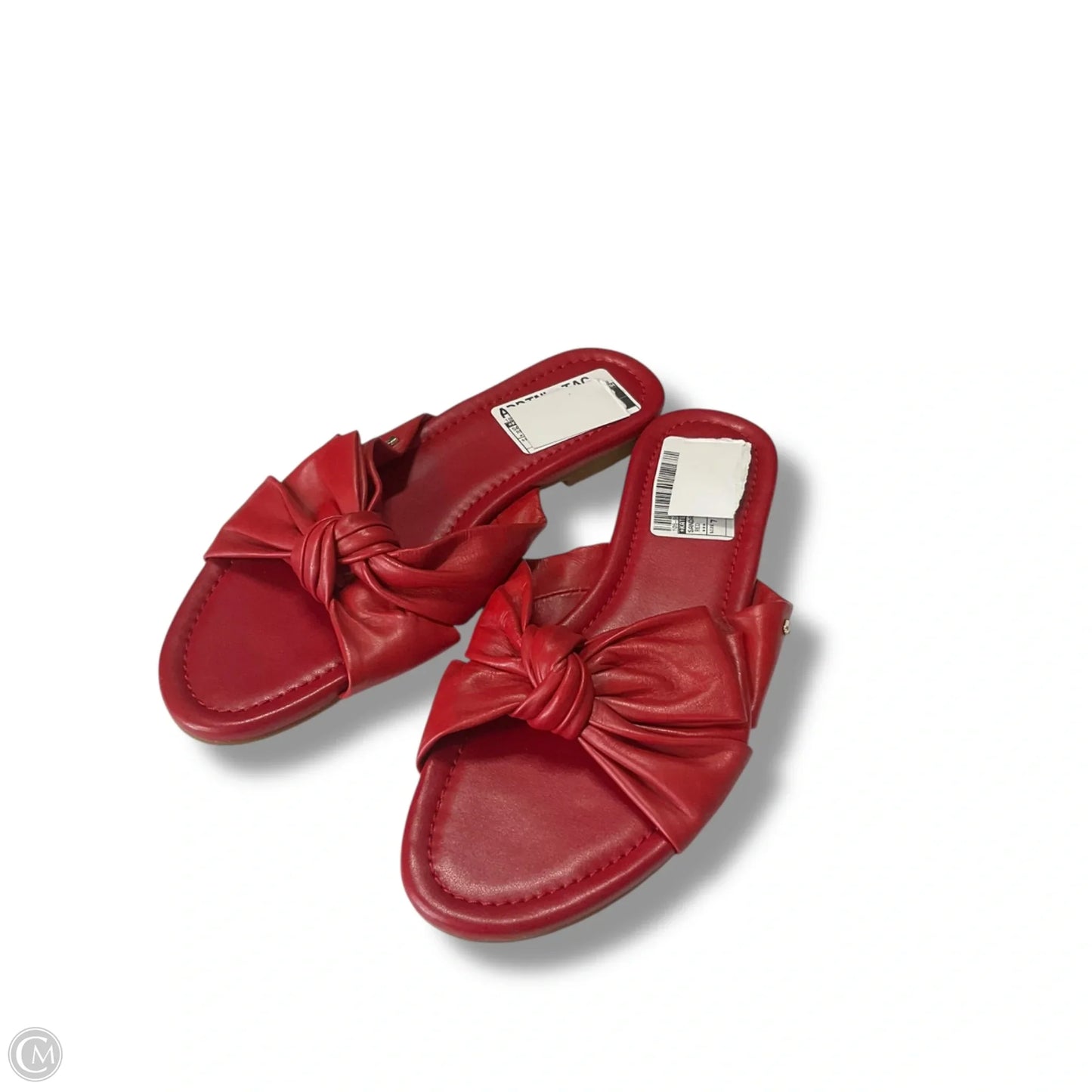Sandals Designer By Kate Spade In Red, Size: 7