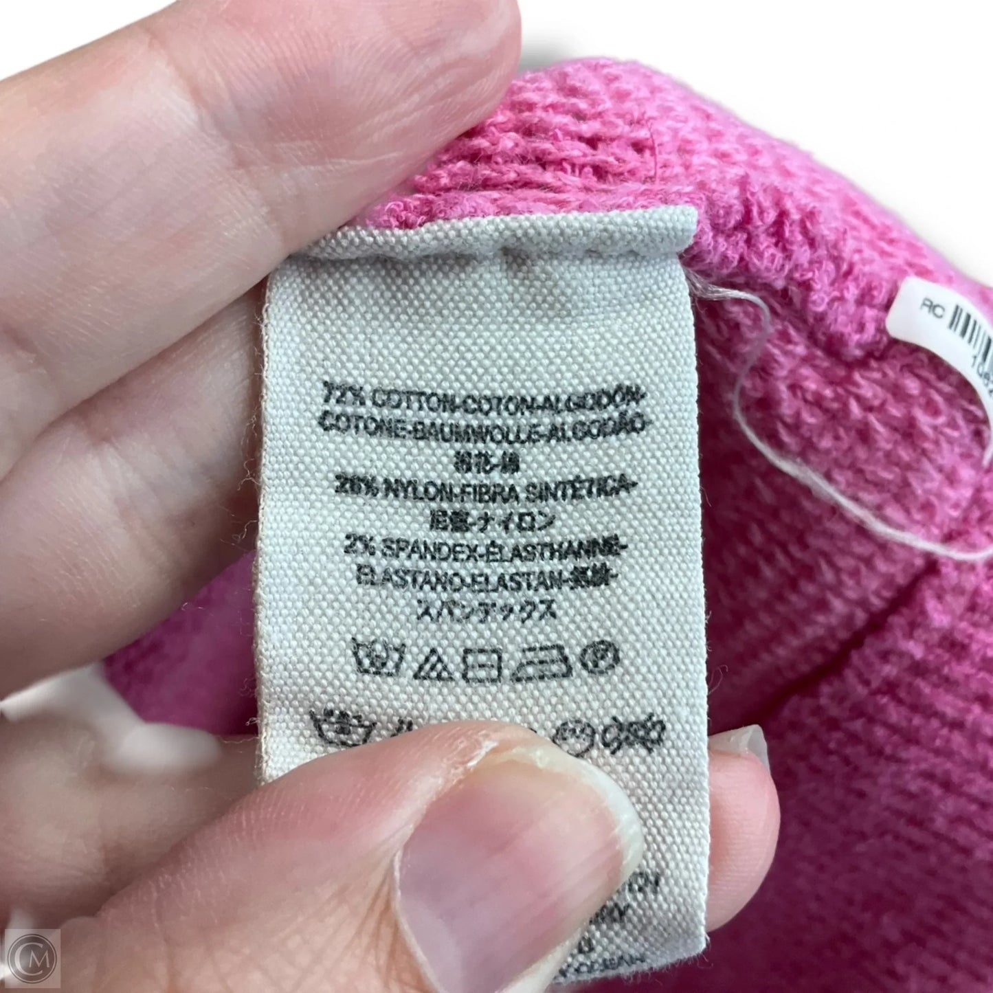 Top Long Sleeve By Free People In Pink, Size: S