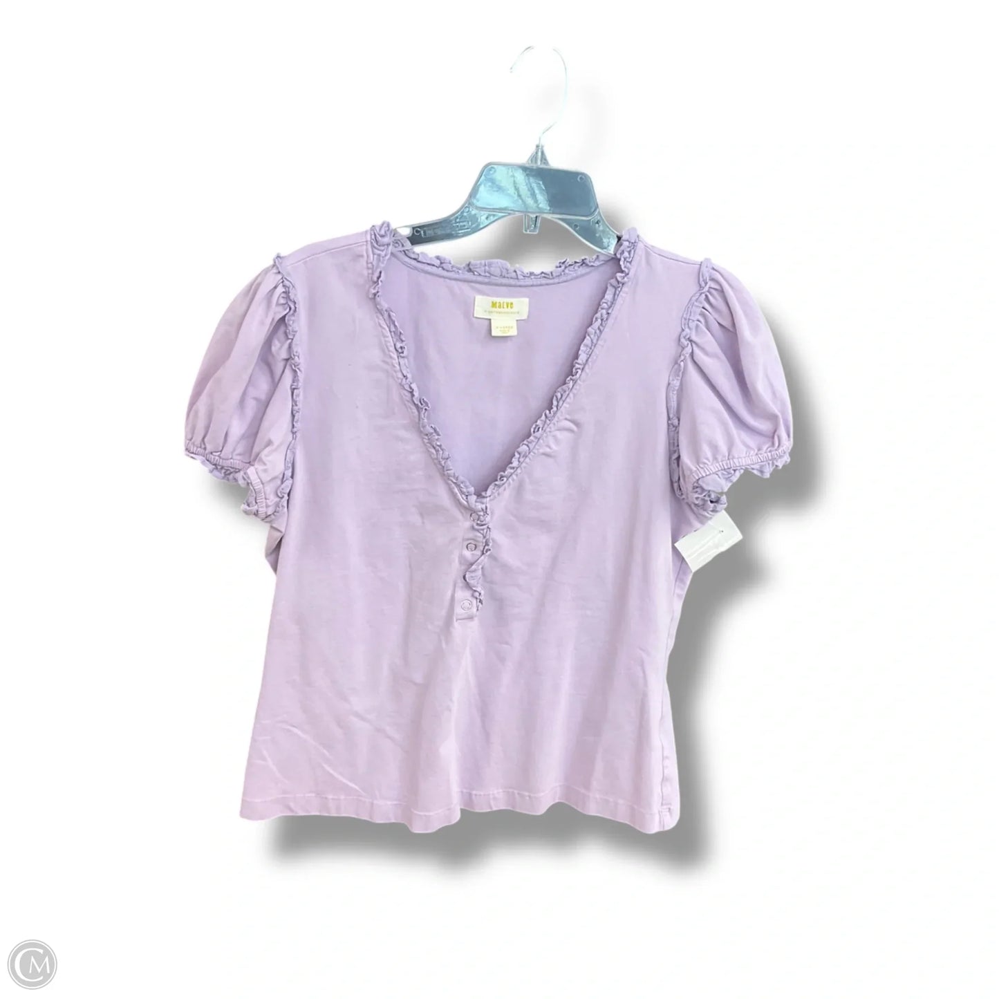 Top Short Sleeve By Maeve In Purple, Size: Xl