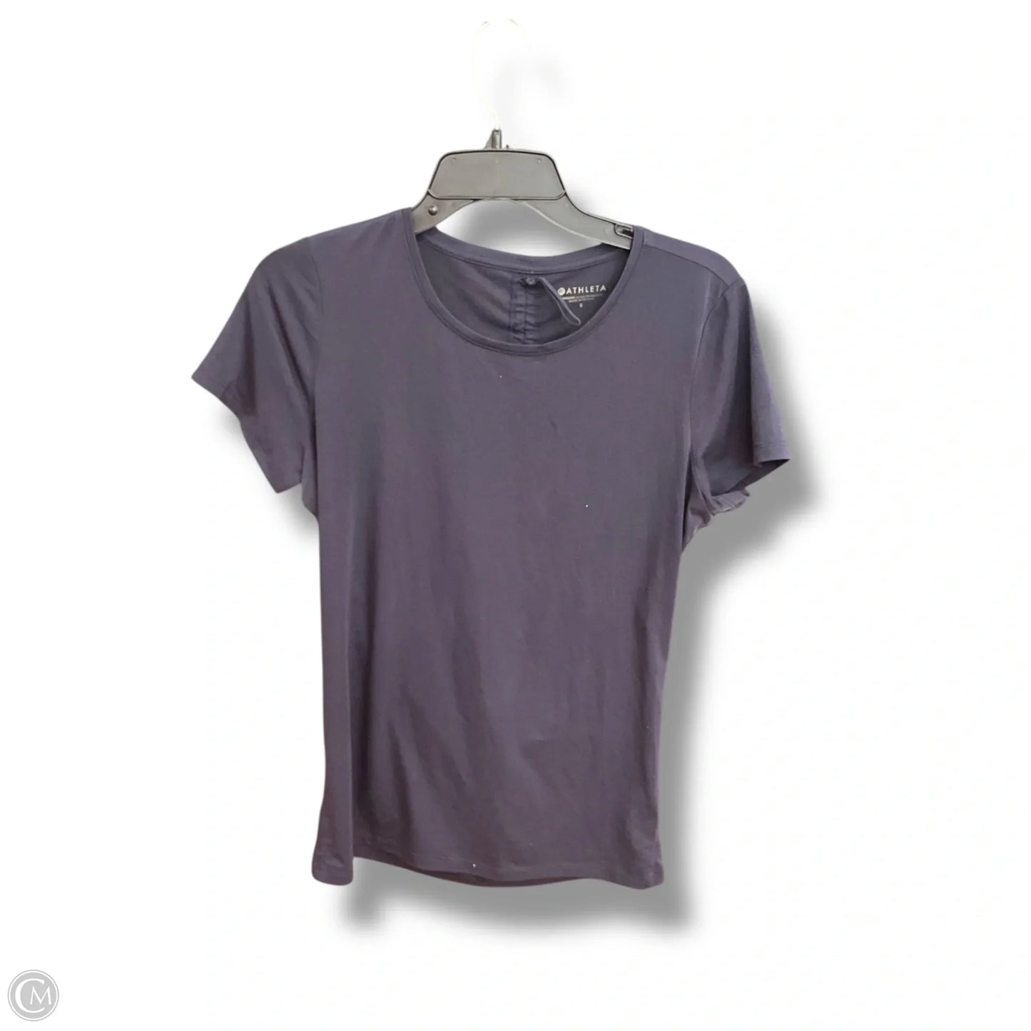 Athletic Top Short Sleeve By Athleta In Navy, Size: S