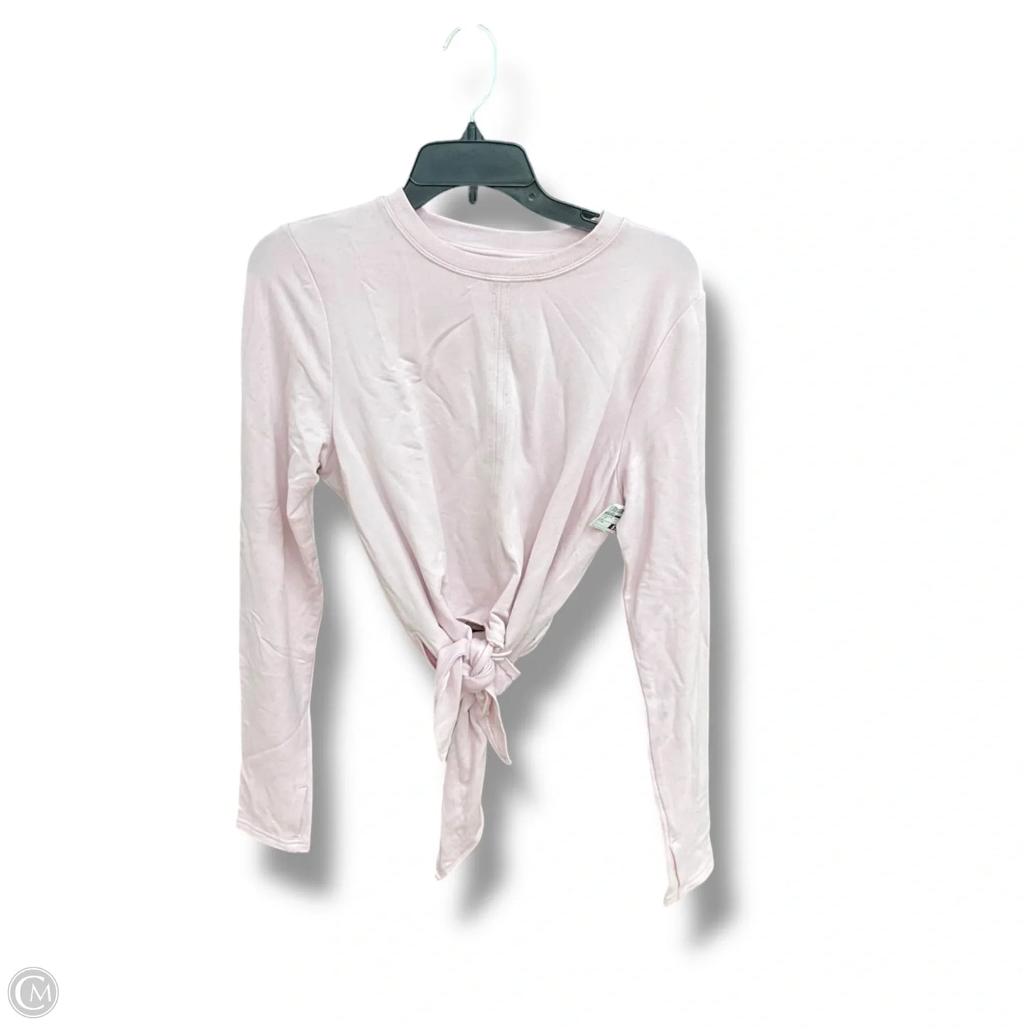 Athletic Top Long Sleeve Crewneck By Athleta In Pink, Size: M