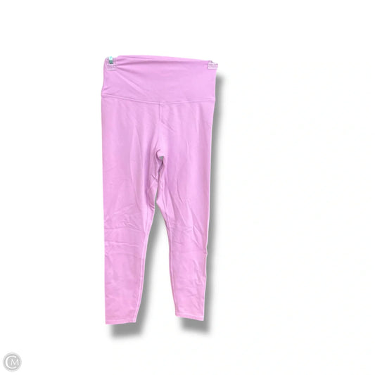 Athletic Leggings By Varley In Purple, Size: S
