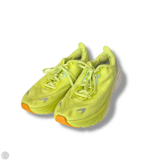 Shoes Athletic By Hoka In Green, Size: 9.5