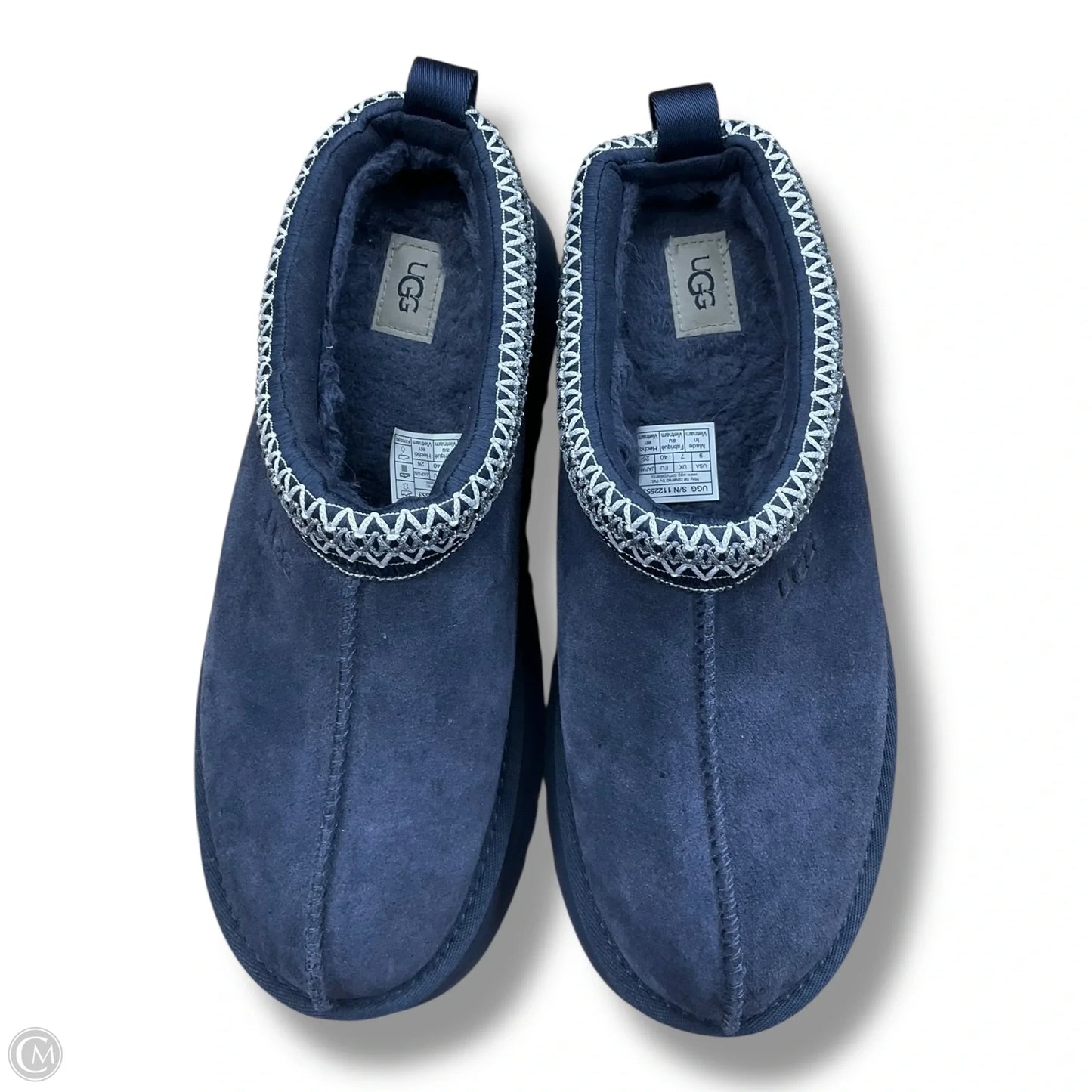 Boots Designer By Ugg In Blue, Size: 9