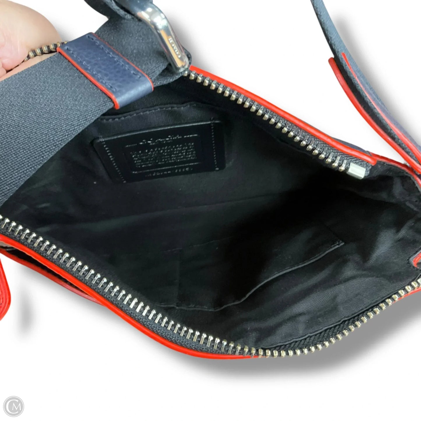 Crossbody Designer By Coach, Size: Medium