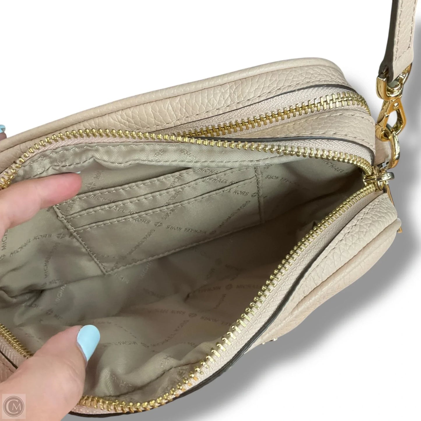 Crossbody Designer By Michael Kors, Size: Small