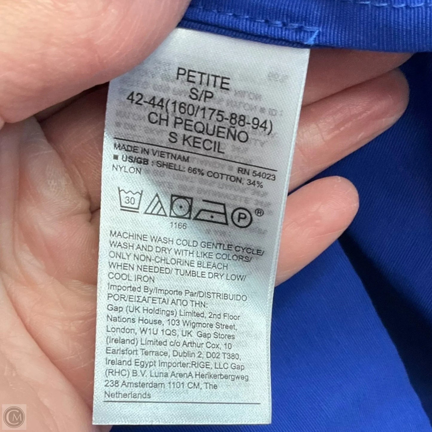 Skirt Midi By Banana Republic In Blue, Size: 4