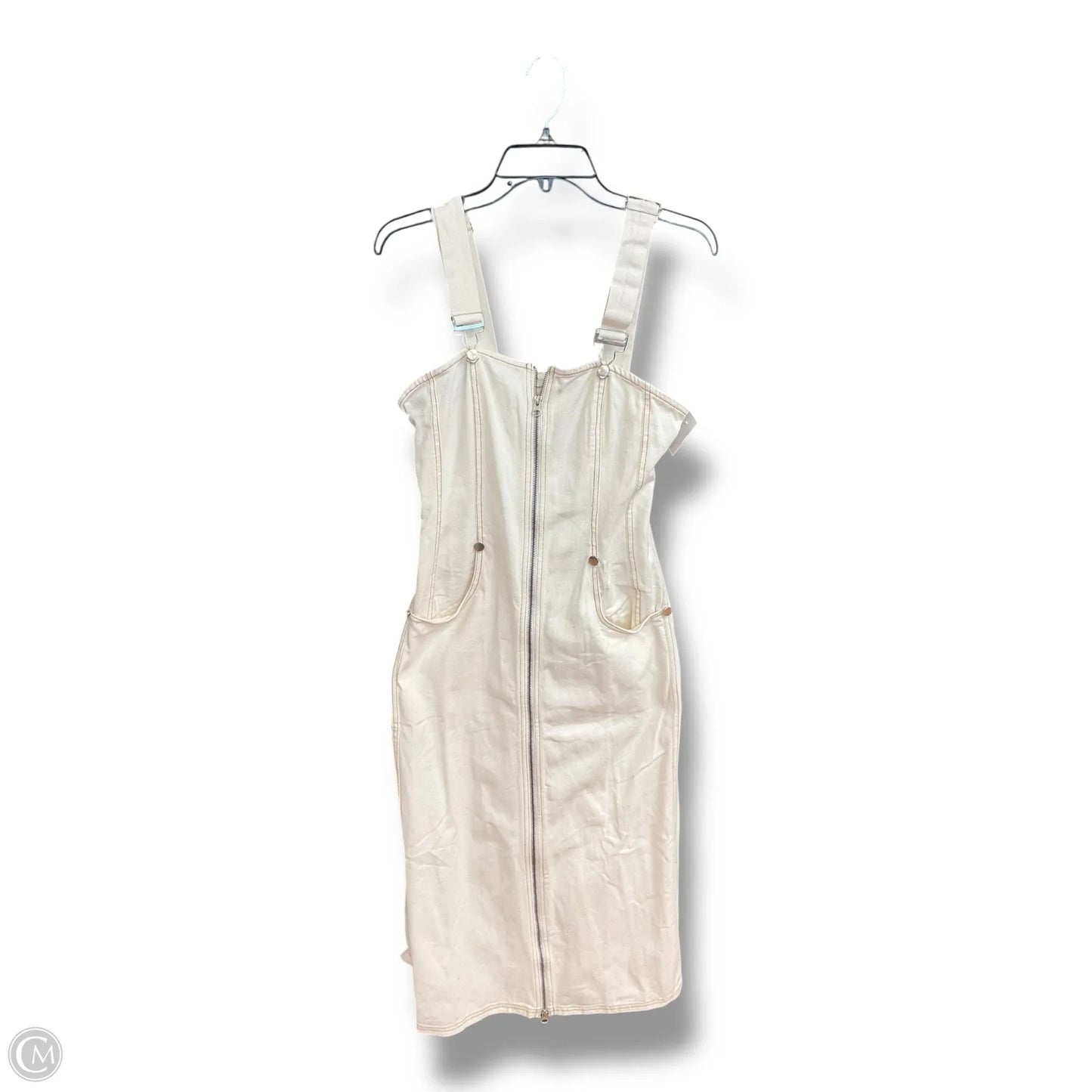 Dress Casual Maxi By Forever That Girl In Cream, Size: S