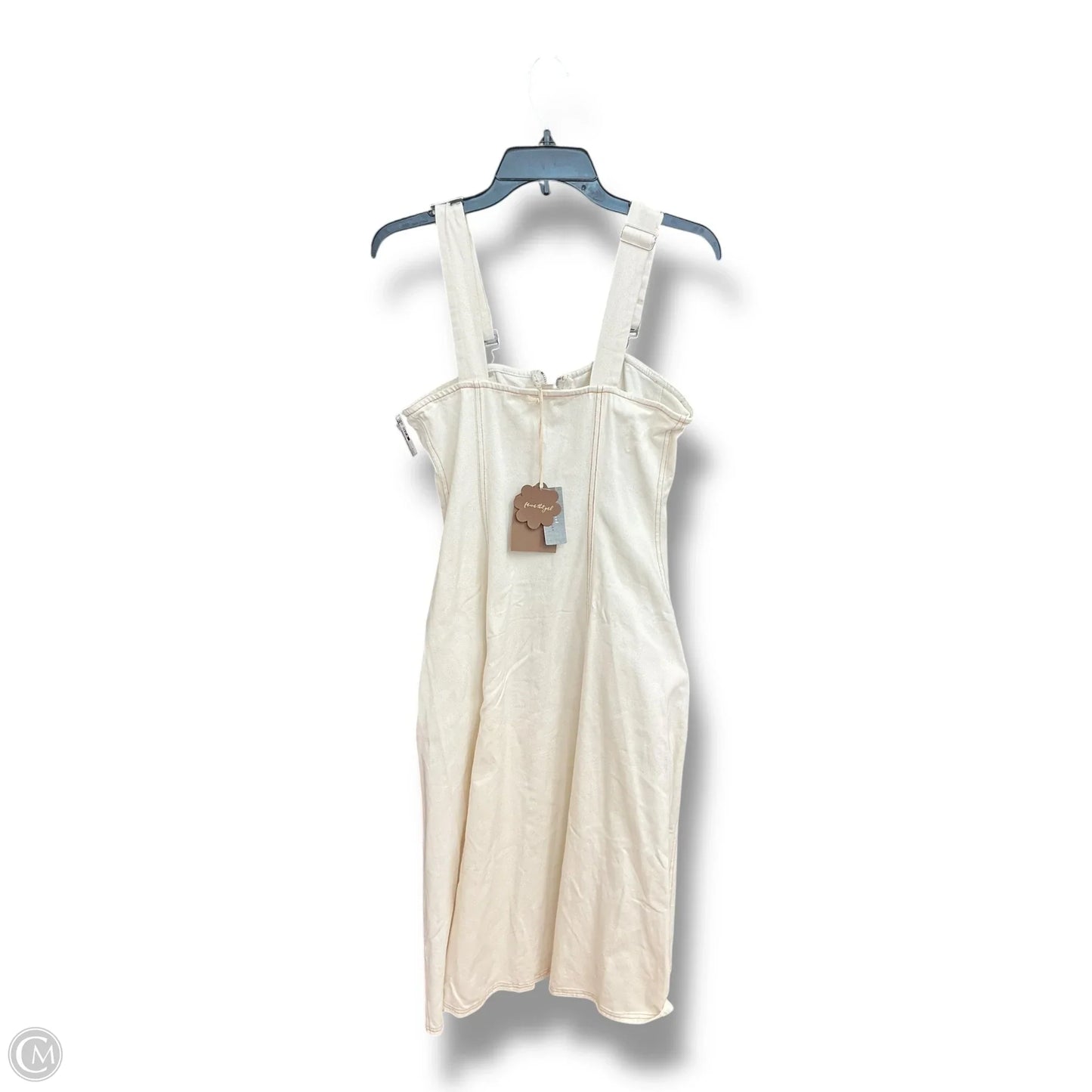 Dress Casual Maxi By Forever That Girl In Cream, Size: S