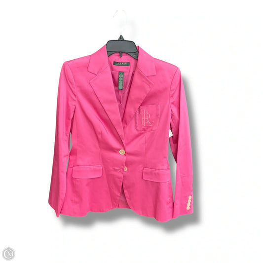 Blazer By Ralph Lauren In Pink, Size: Xs