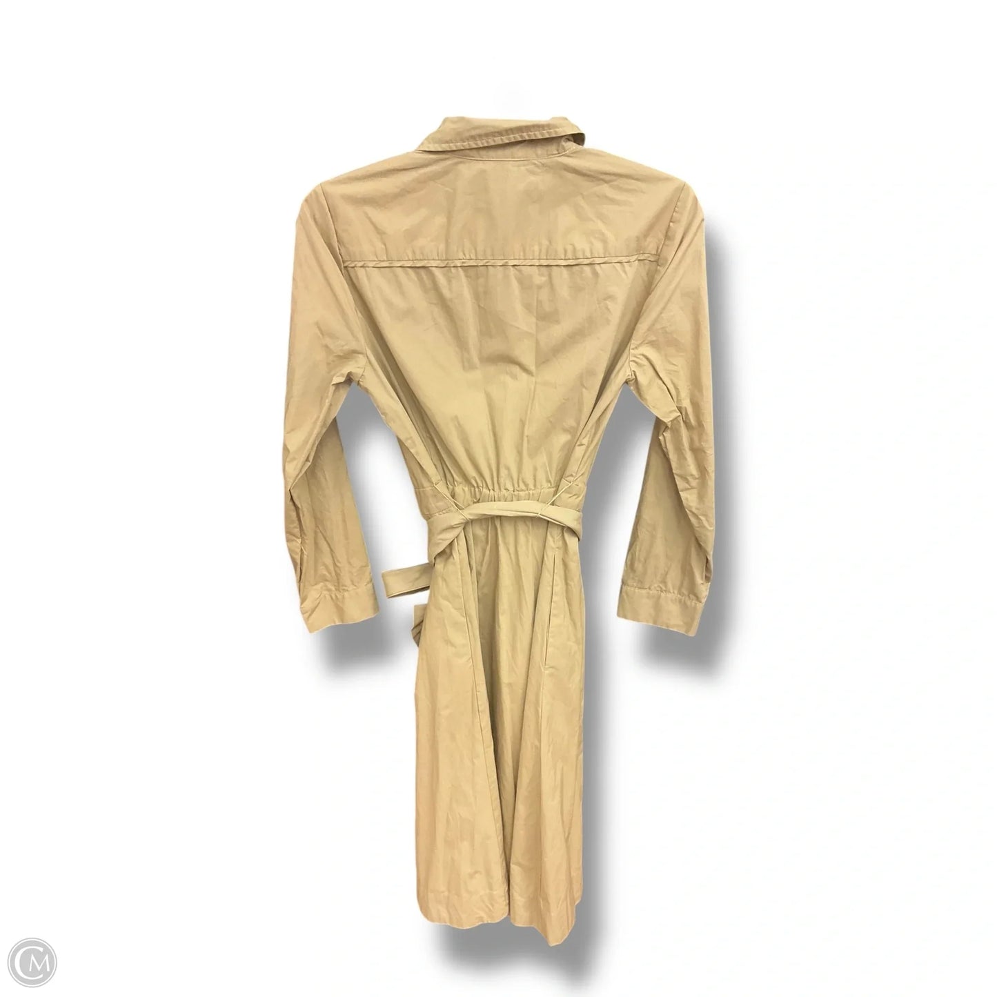 Dress Casual Midi By J. Crew In Tan, Size: S