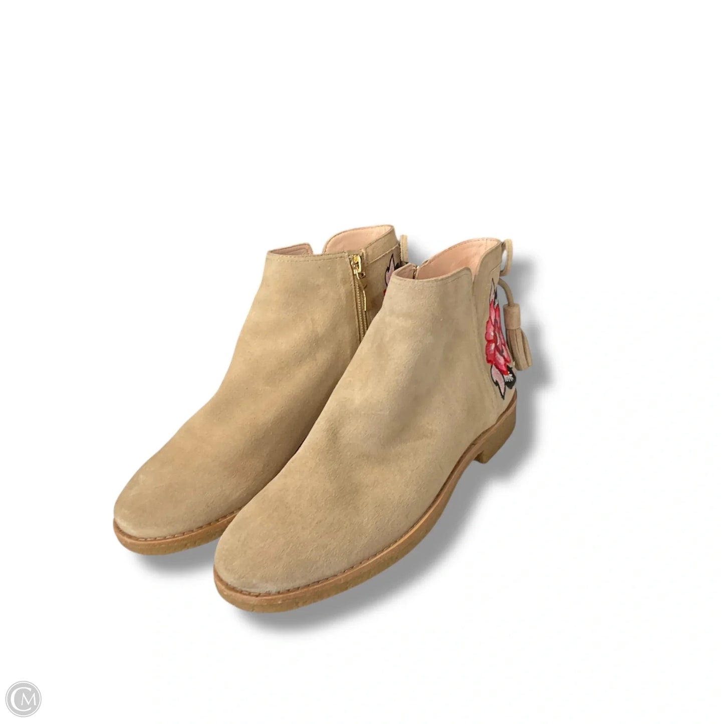 Boots Designer By Kate Spade In Tan, Size: 8.5