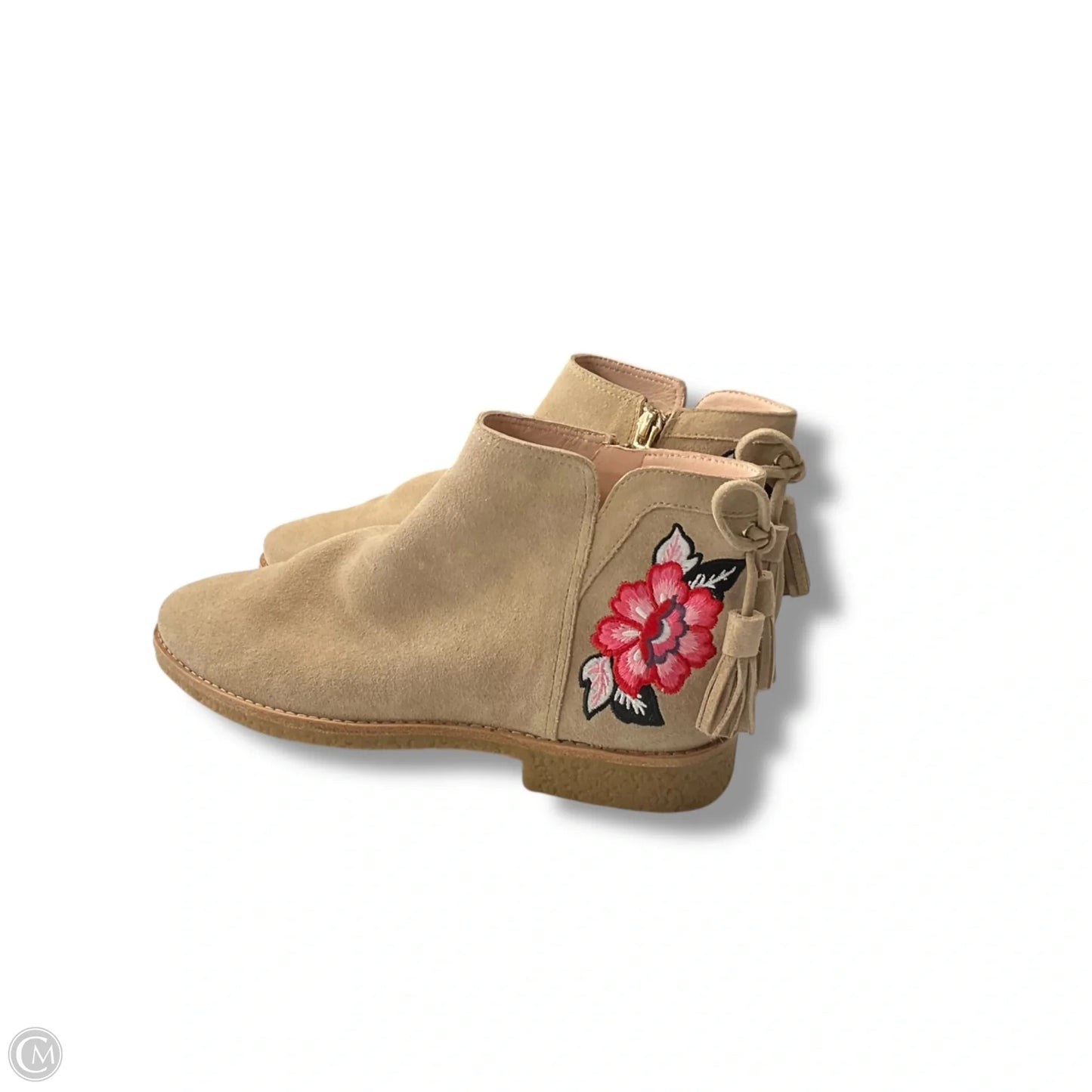 Boots Designer By Kate Spade In Tan, Size: 8.5