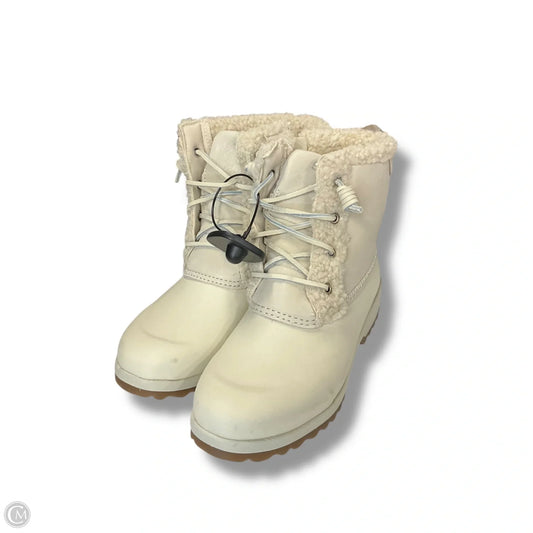 Boots Ankle Flats By Sperry In Cream, Size: 6.5