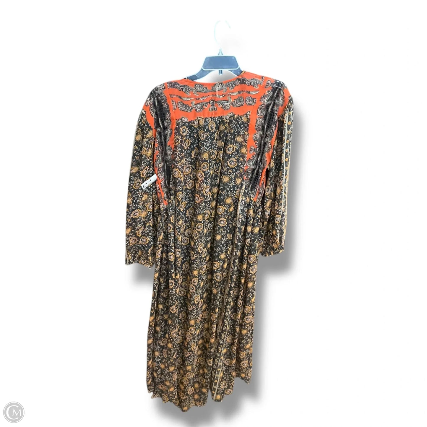 Kimono By Free People In Black & Yellow, Size: S