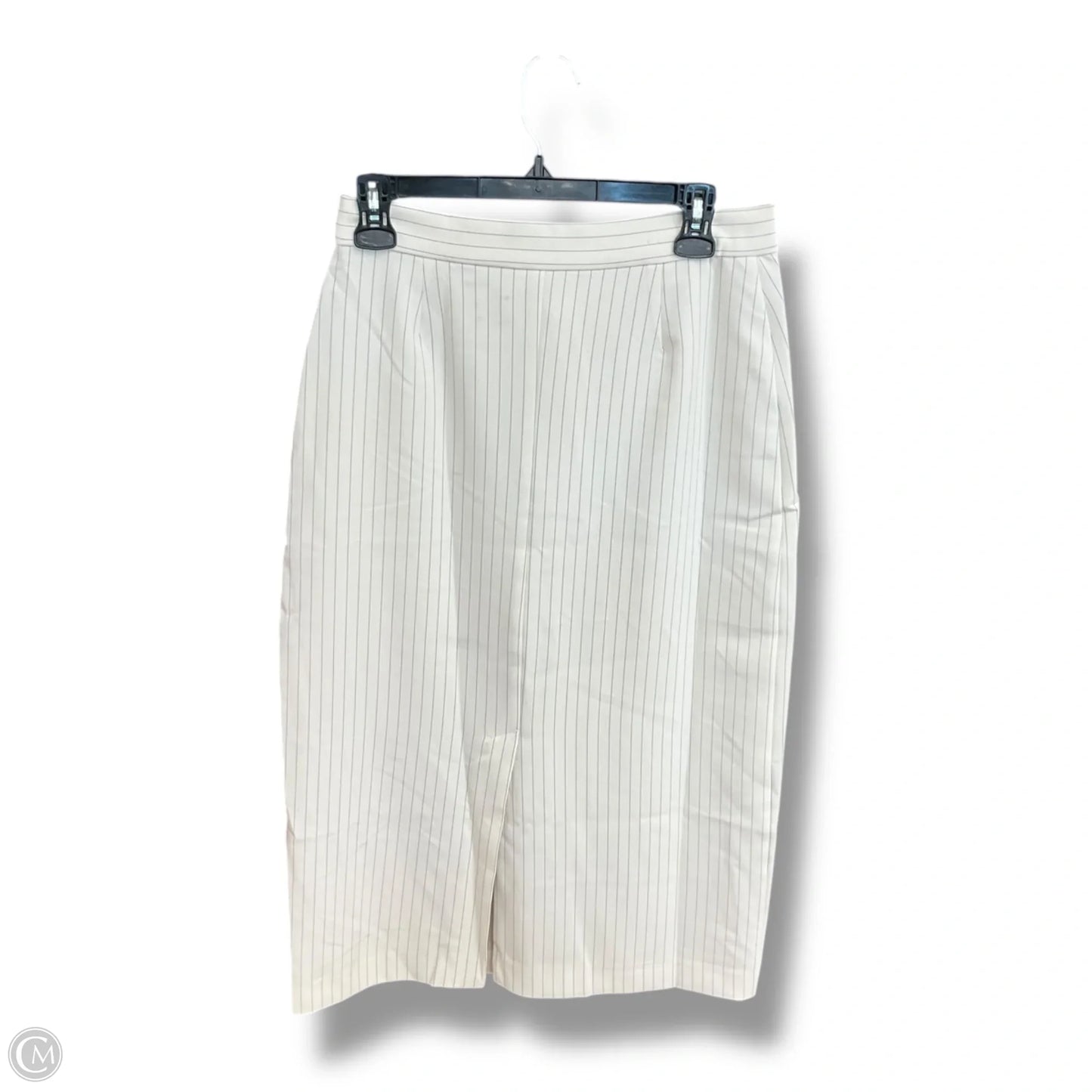 Skirt Midi By Banana Republic In Cream, Size: 4