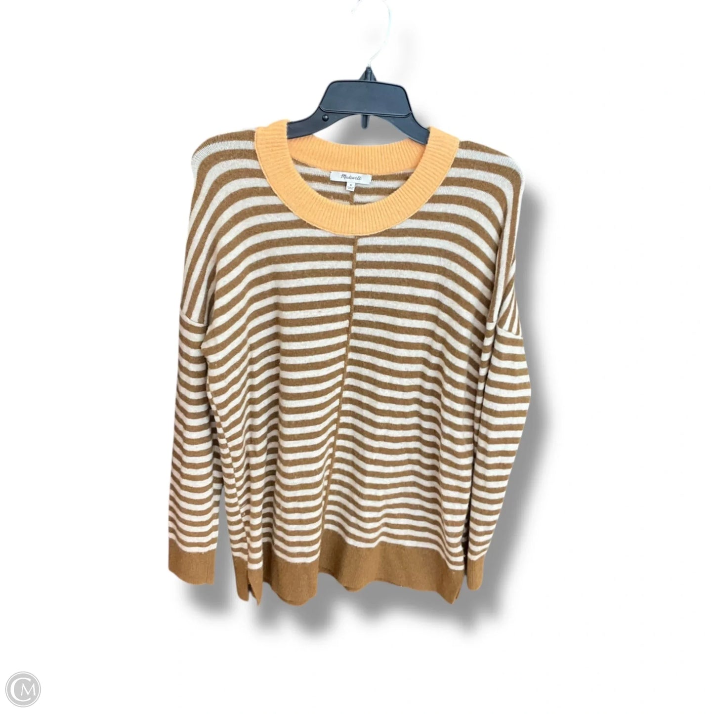 Sweater By Madewell In Striped Pattern, Size: M