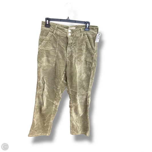Pants Corduroy By Pilcro In Green, Size: 8