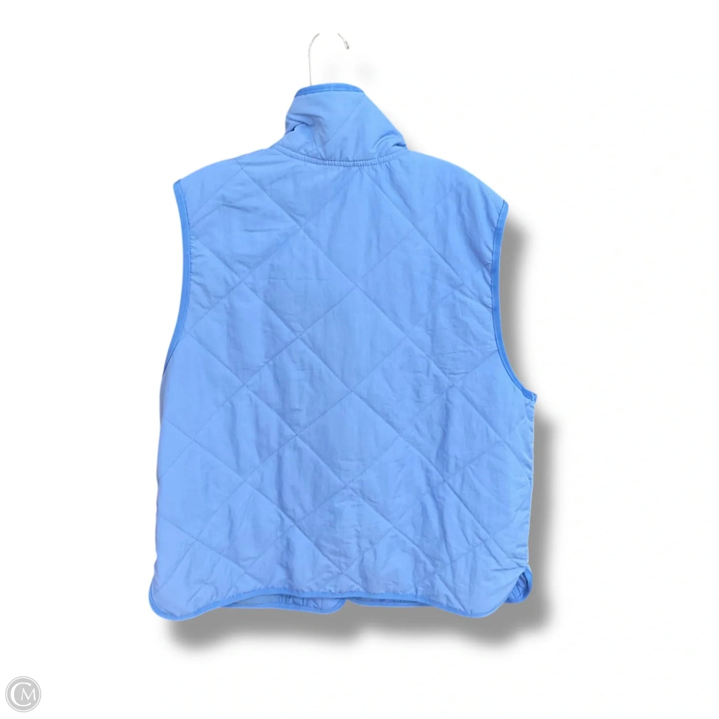 Vest Puffer & Quilted By Te Verde In Blue, Size: L