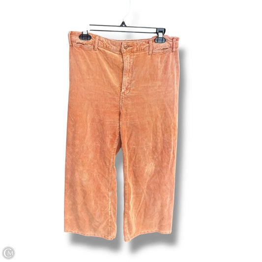 Pants Corduroy By Pilcro In Orange, Size: 10