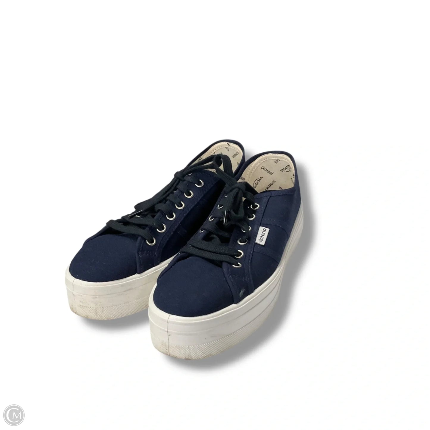 Shoes Sneakers By Cmc In Navy, Size: 8