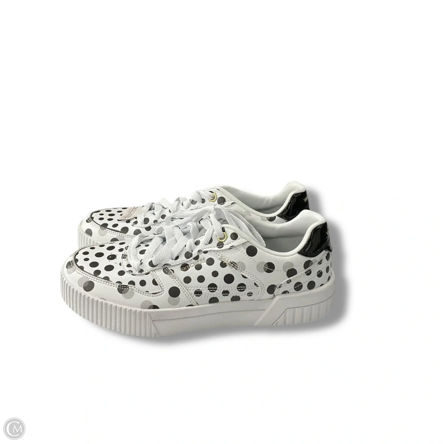 Shoes Sneakers By Skechers In Polkadot Pattern, Size: 6.5