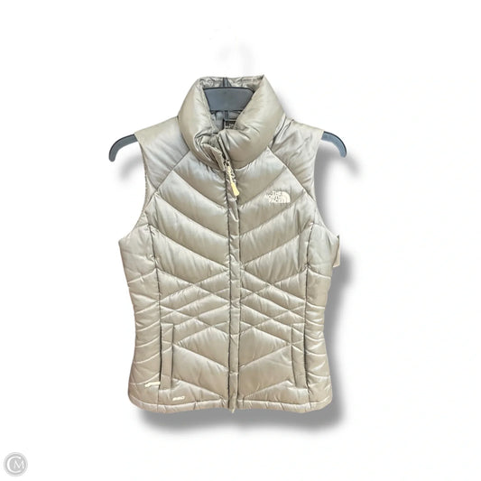 Vest Puffer & Quilted By The North Face In Grey, Size: Xs