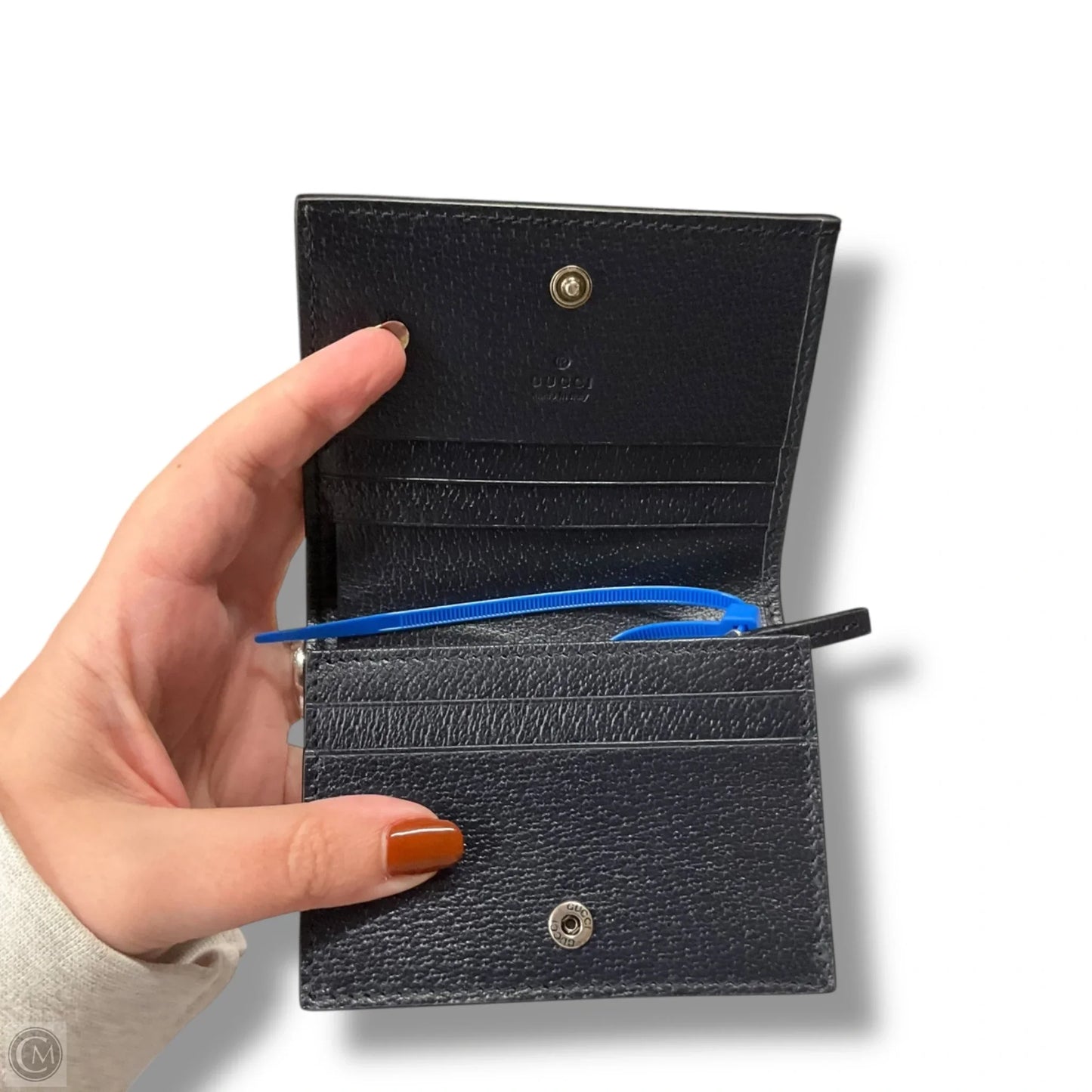 Wallet Luxury Designer By Gucci, Size: Small