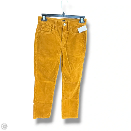 Pants Corduroy By J. Crew In Yellow, Size: 0