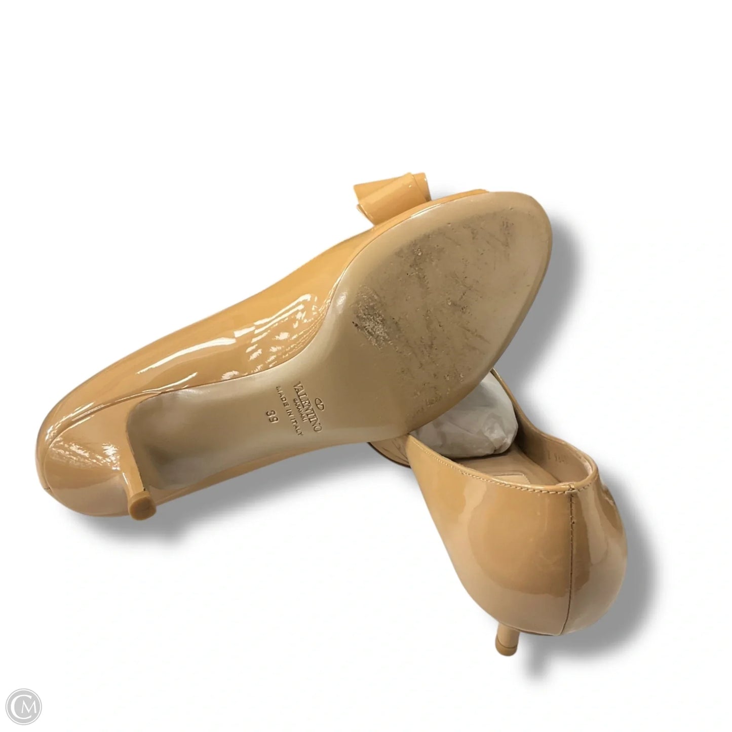 Shoes Luxury Designer By Valentino-garavani In Tan, Size: 9