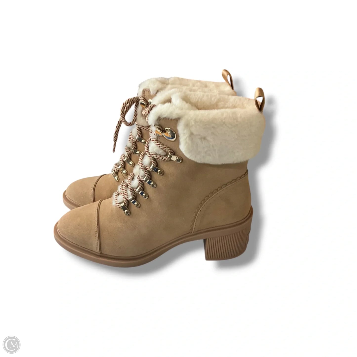 Boots Designer By Kate Spade In Pink, Size: 9