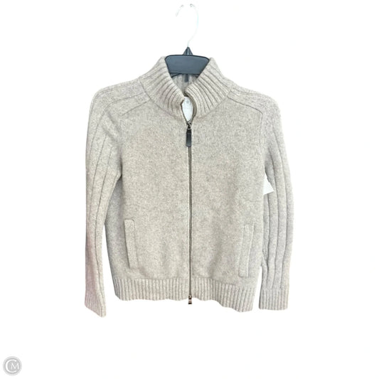 Sweater Cardigan Cashmere By Cmb In Grey, Size: Xs