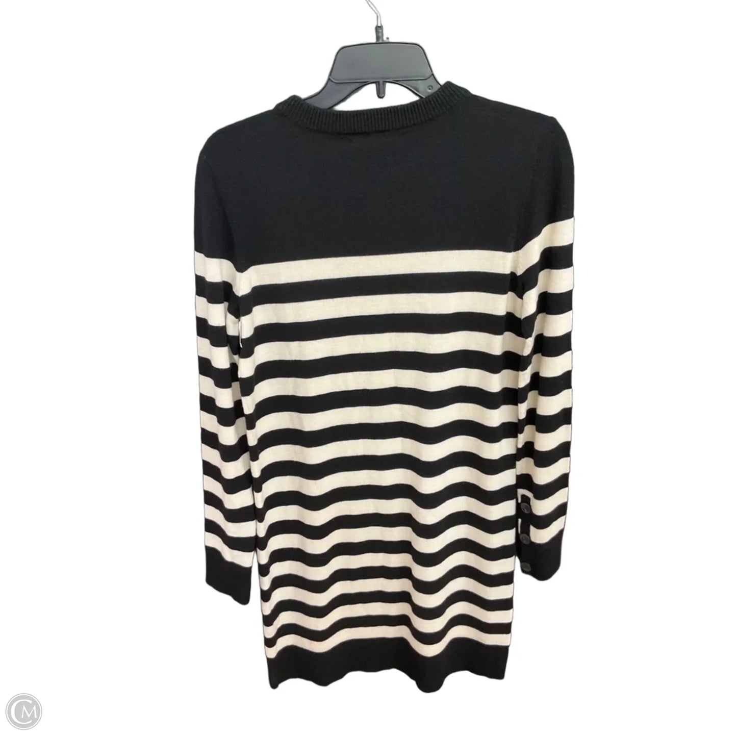 Dress Sweater By Rag And Bone In Black & White, Size: S