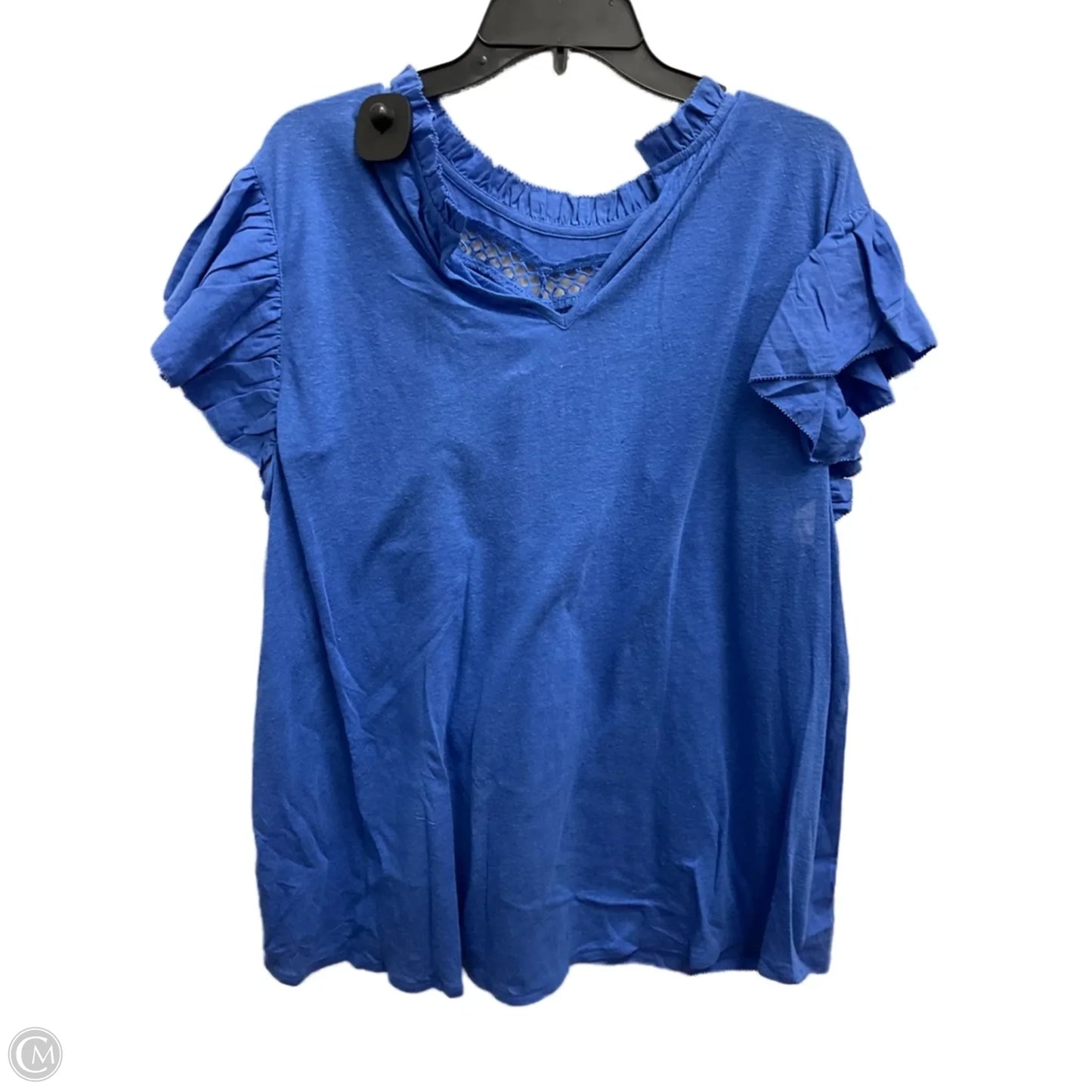 Top Sleeveless By Lane Bryant In Blue, Size: 2x