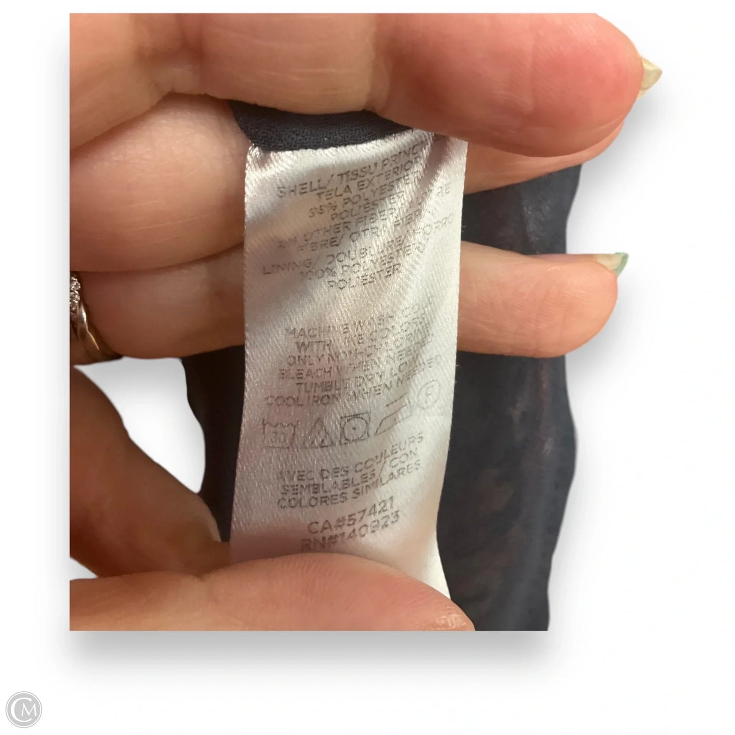 Top Long Sleeve By Loft In Floral Print, Size: S