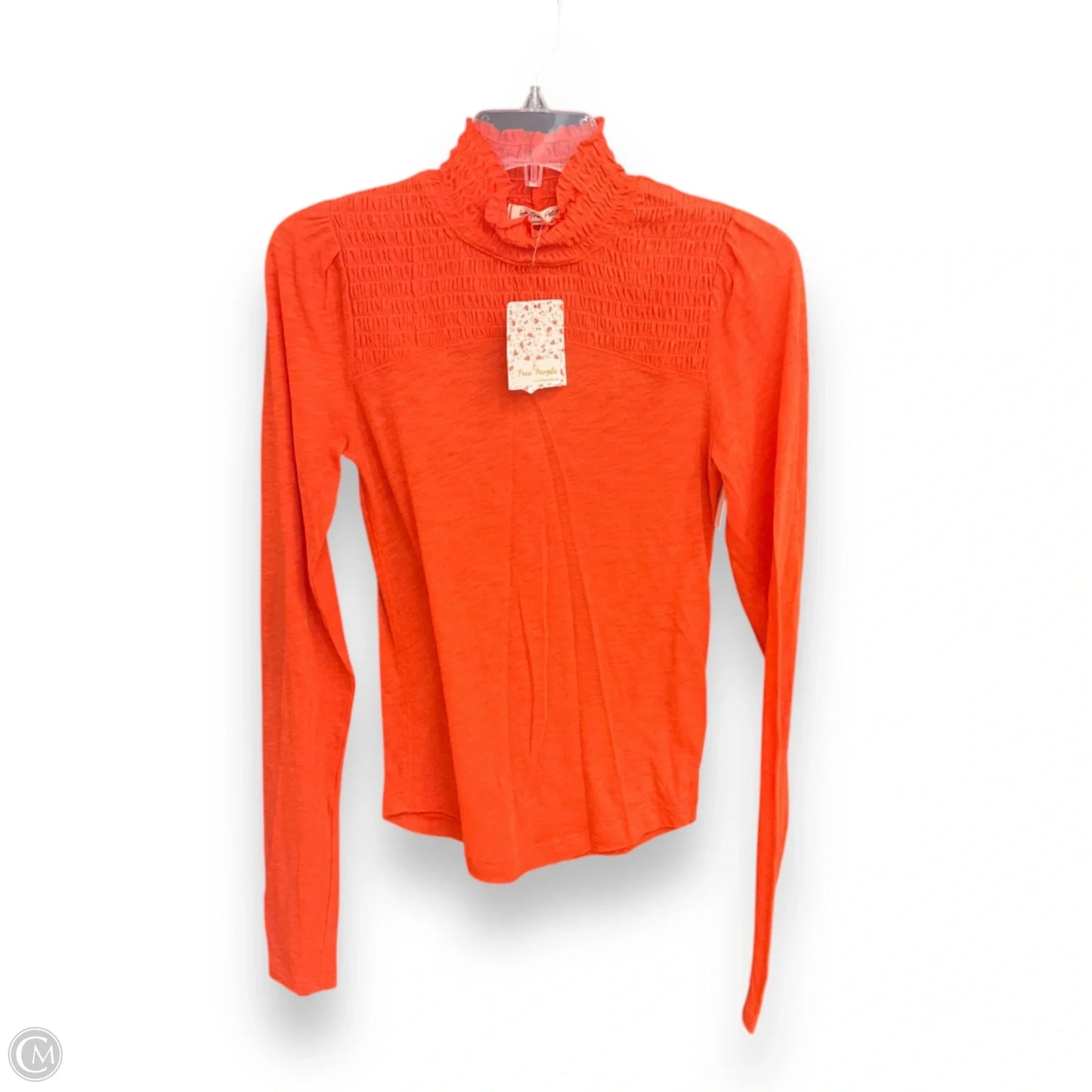 Top Long Sleeve By We The Free In Orange, Size: S