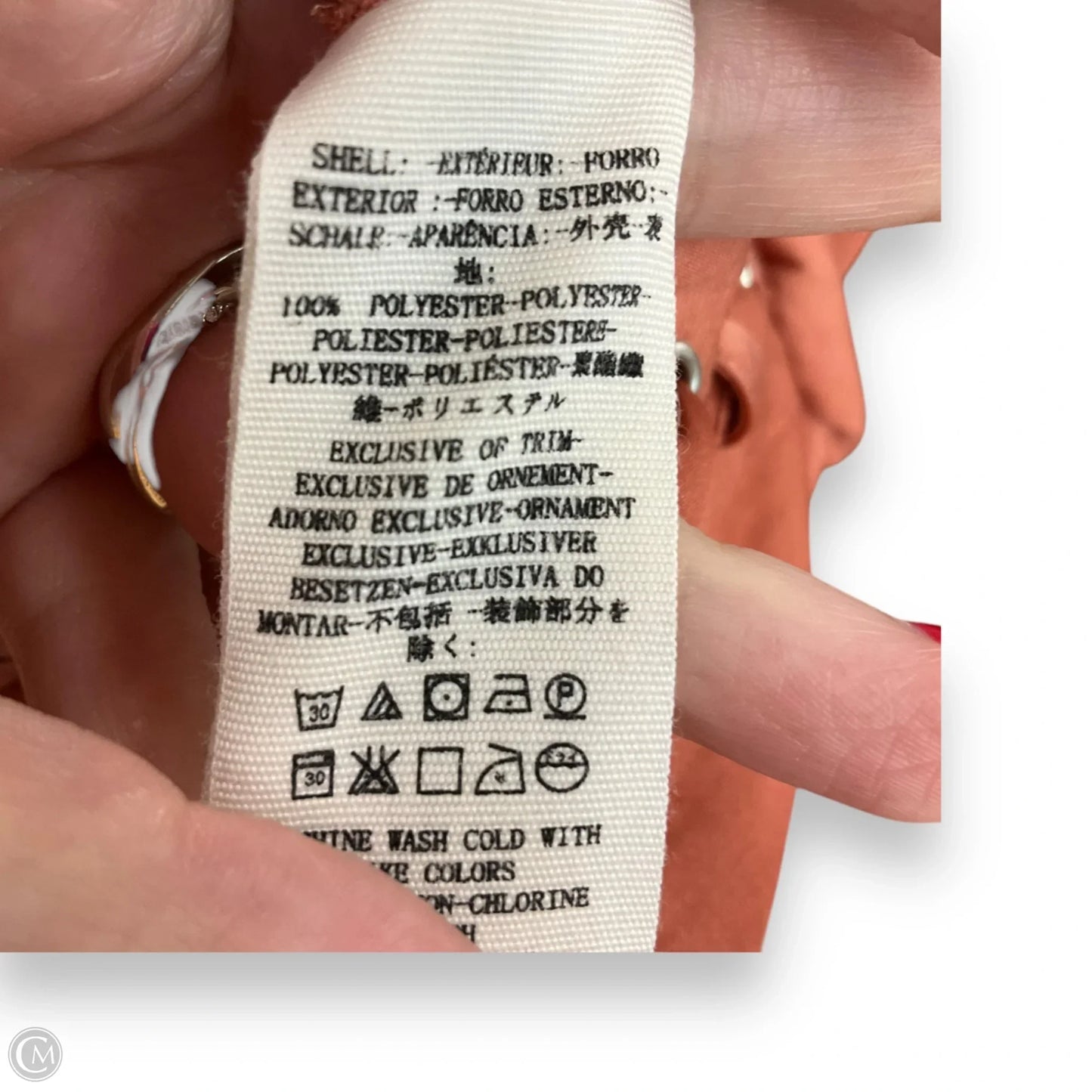 Top Long Sleeve By Free People In Peach, Size: S