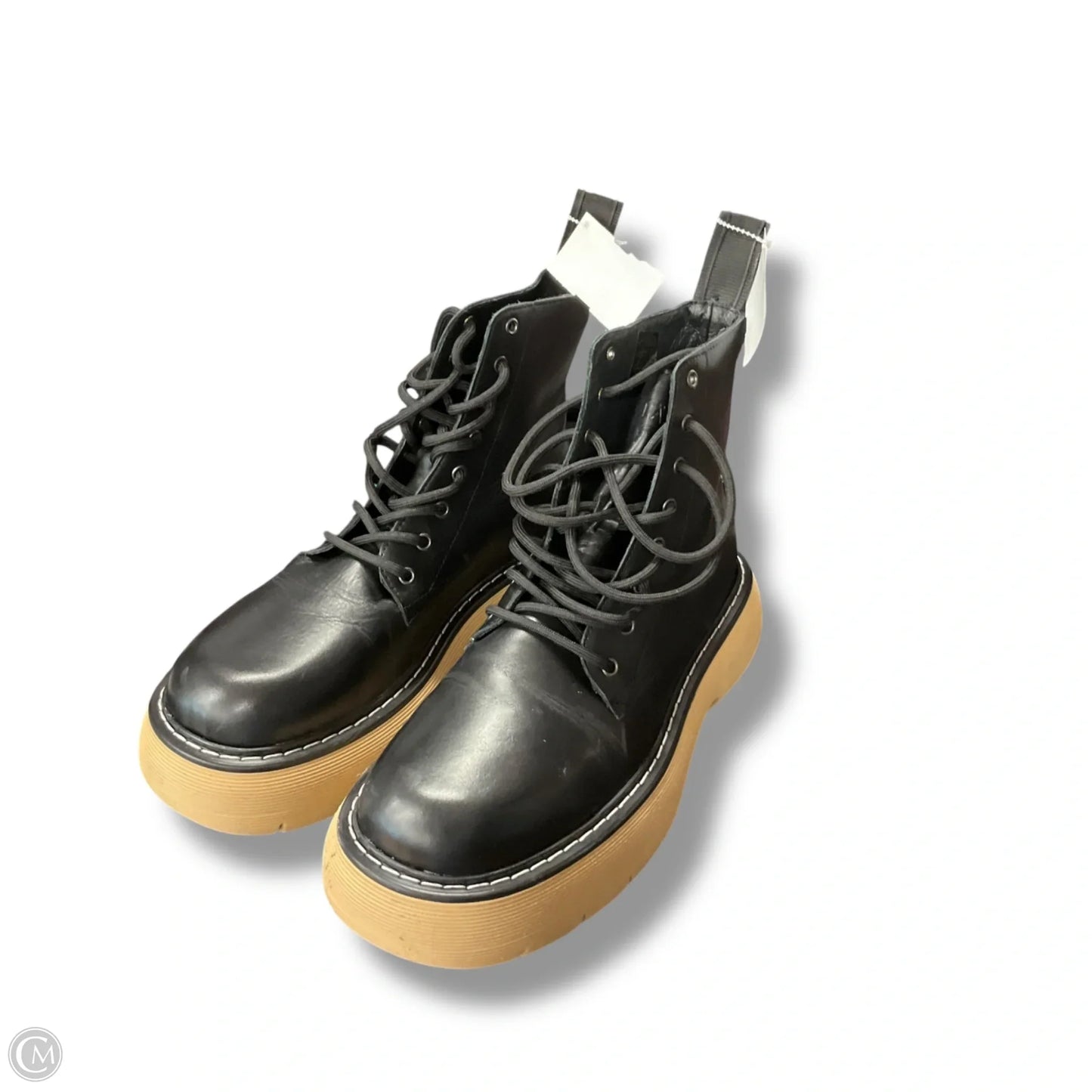 Boots Combat By Last In Black, Size: 10