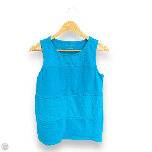 Top Sleeveless By Talbots In Blue, Size: S