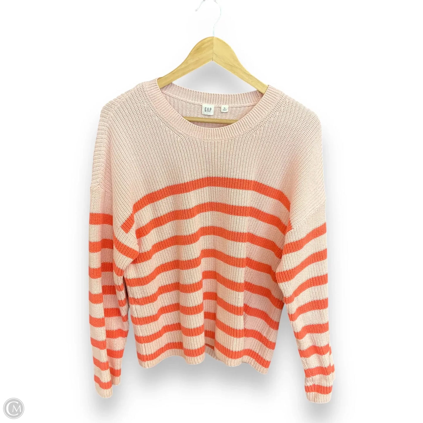 Sweater By Gap In Striped Pattern, Size: Xl