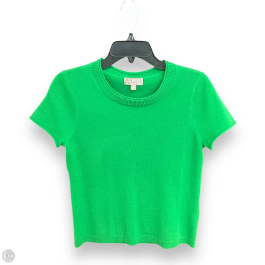 Sweater Cashmere By J. Crew In Green, Size: S