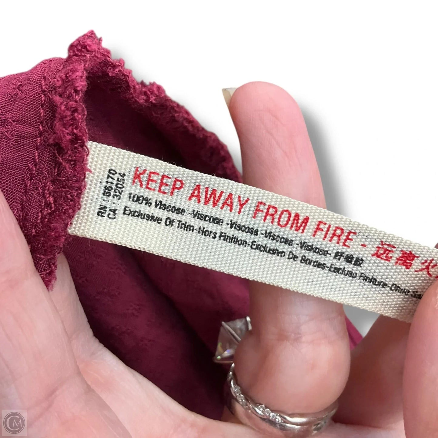 Dress Casual Short By Free People In Maroon, Size: M