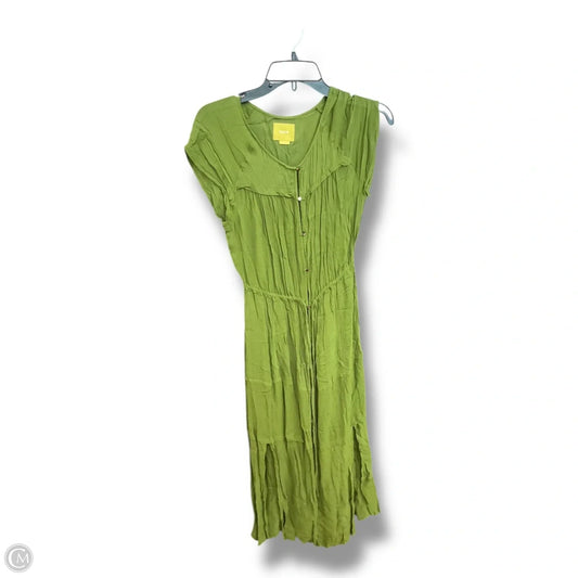 Dress Casual Midi By Maeve In Green, Size: S