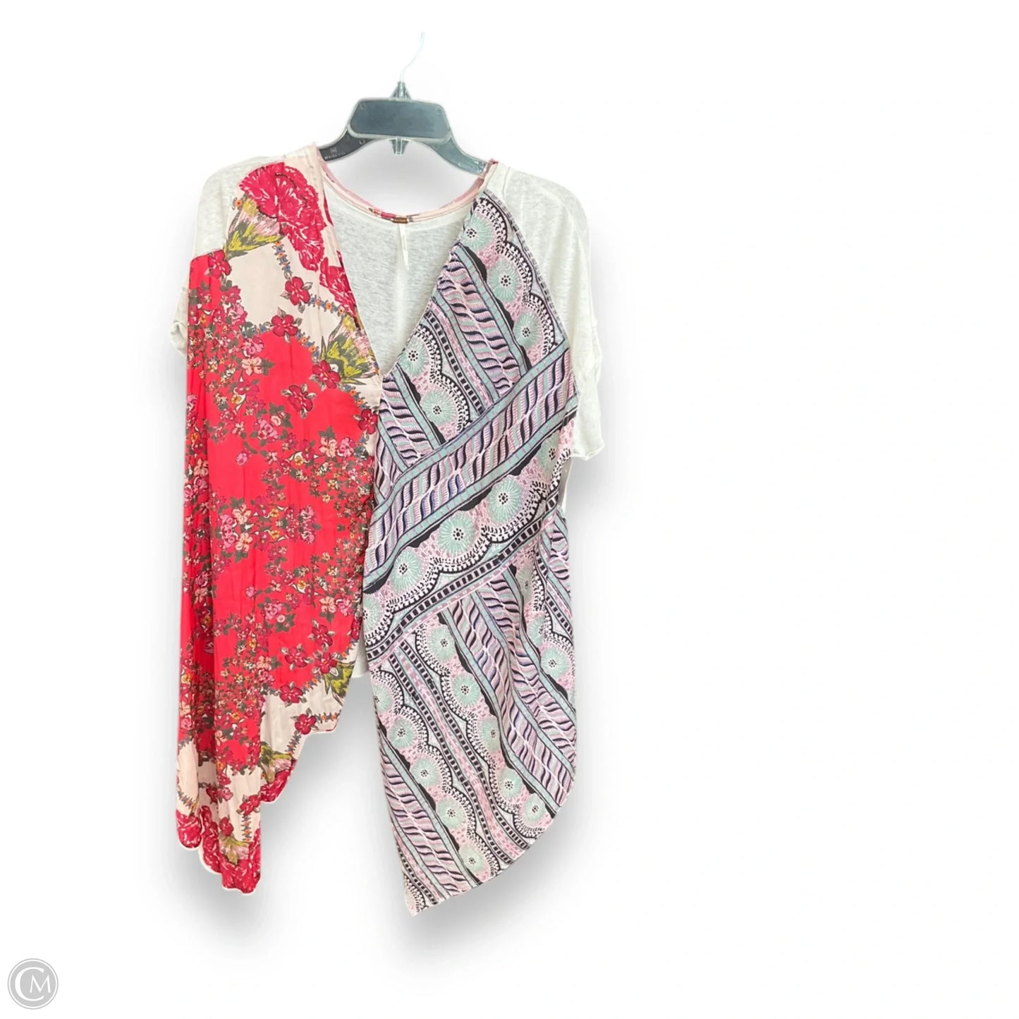 Top Short Sleeve By Free People In Multi-colored, Size: M