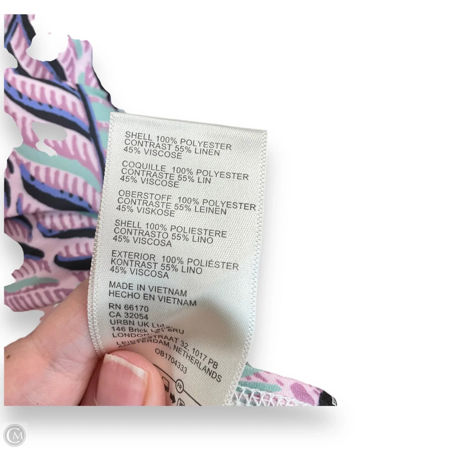 Top Short Sleeve By Free People In Multi-colored, Size: M