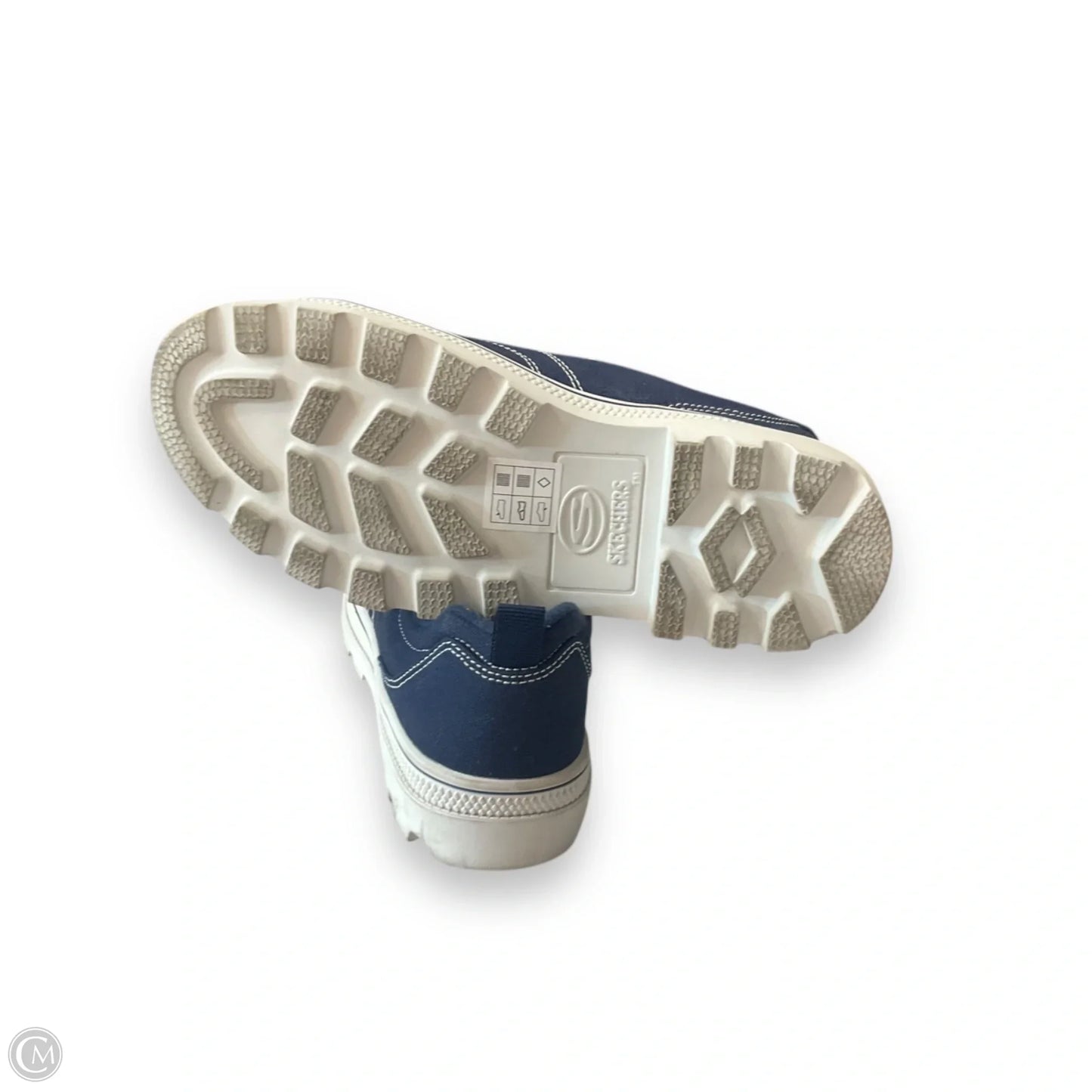 Shoes Sneakers By Skechers In Navy, Size: 7
