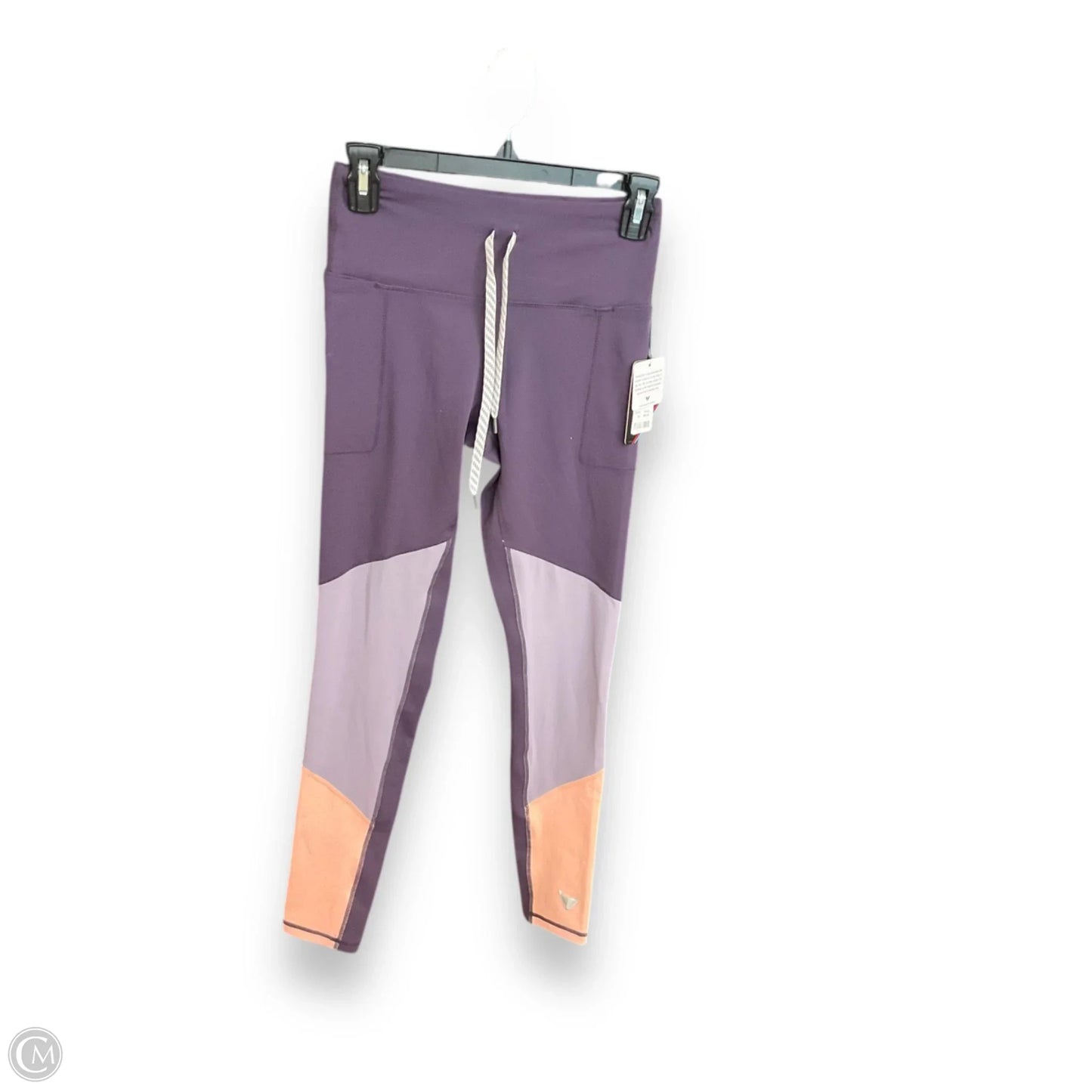 Athletic Leggings By Korsa In Purple, Size: Xs