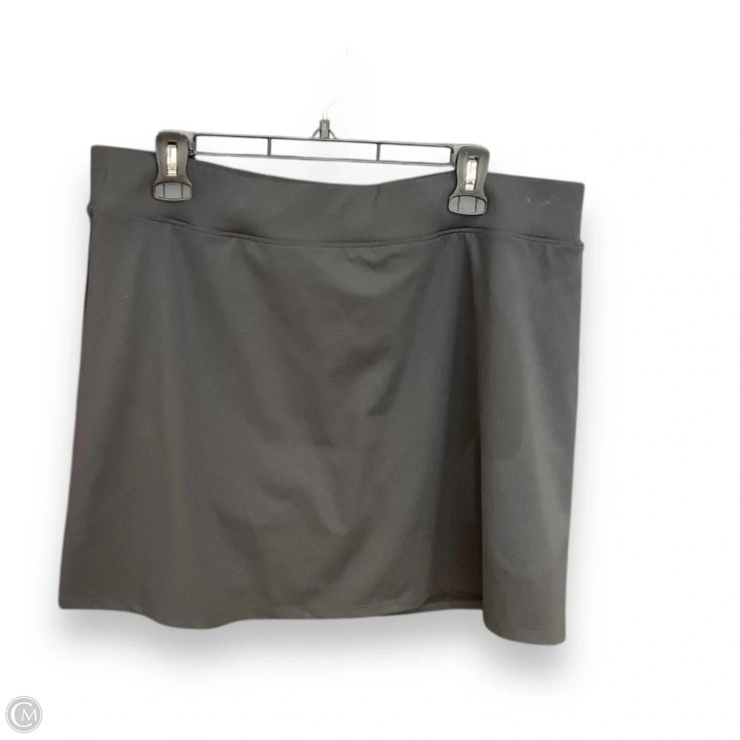 Athletic Skort By Korsa In Black, Size: Xxl