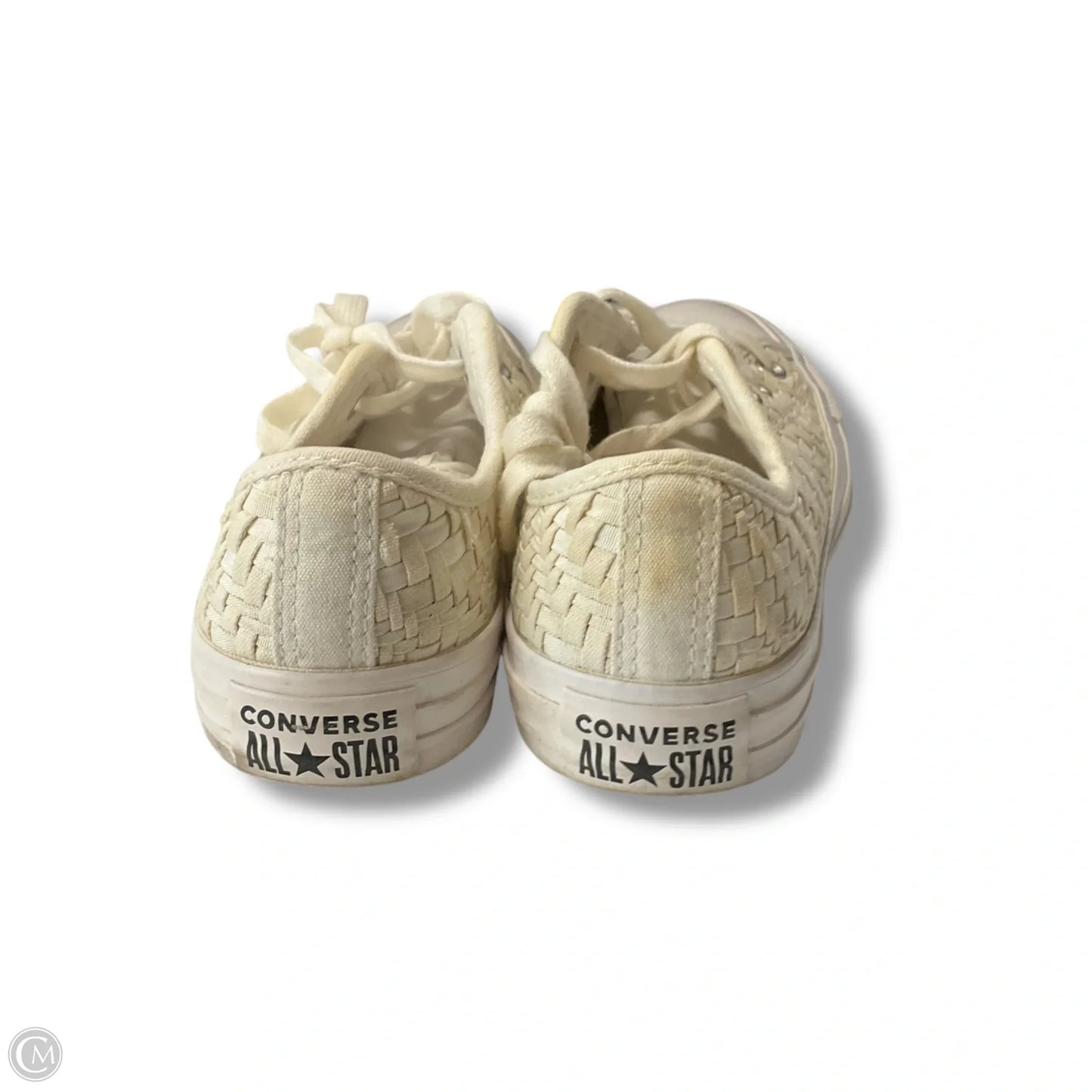 Shoes Sneakers By Converse In Cream, Size: 6